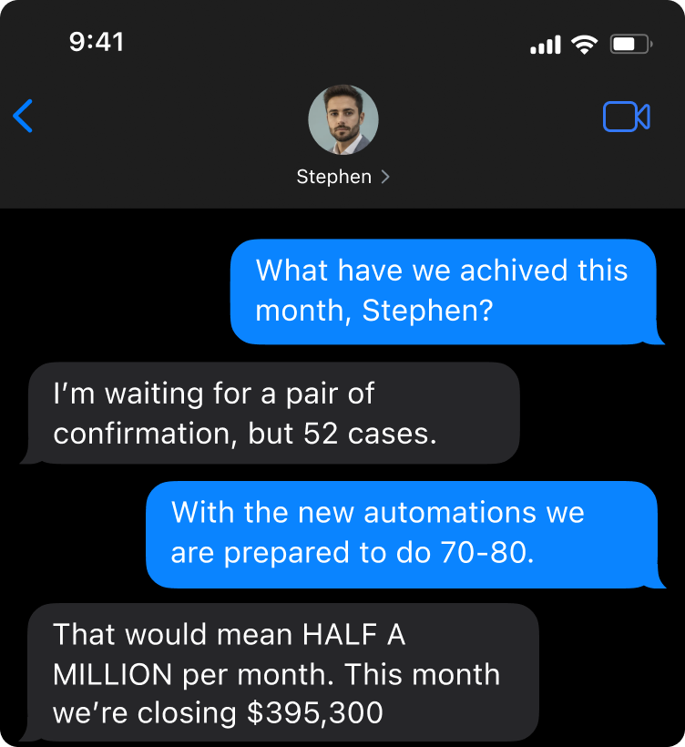 Transcript - Keyboard Colladpsed - Dark - iPhone